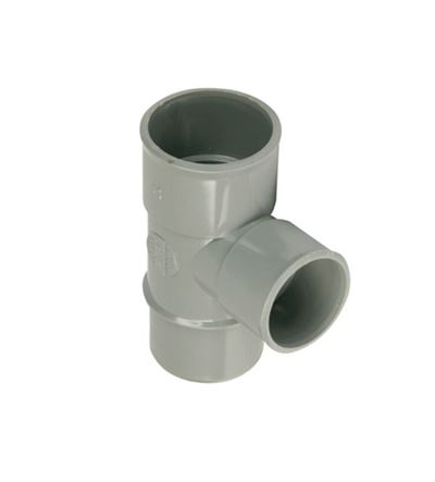 Photo de l'article WAVIN Culotte Mle / Femelle simple PVC - 8730