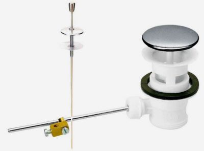 Photo de l'article NICOLL Bonde laiton standard avec tirette 