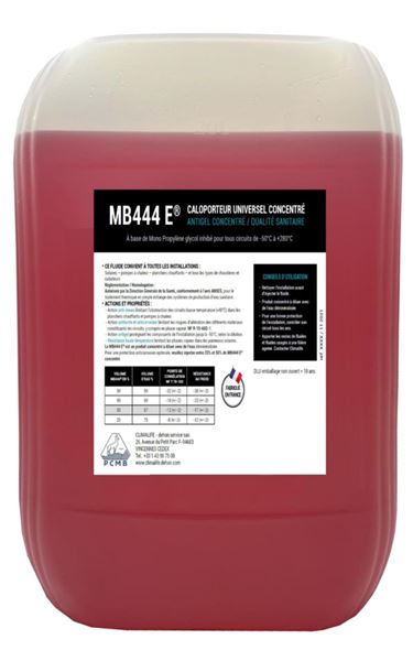 Photo de l'article PRODUITS CHIMIQUES DU MONT BLANC Fluide caloporteur MB444 E