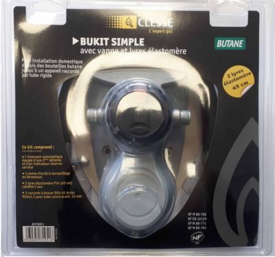 Photo de l'article CLESSE INDUSTRIE Kit de d�tente gaz butane BUKIT S - Inversion automatique