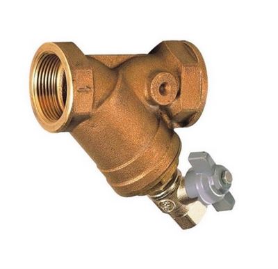 Photo de l'article SFERACO Filtres en Y  tamis en bronze - Avec vanne de rinage et cartouche dmontable en inox