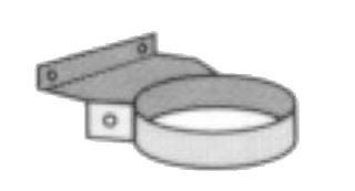 Photo de l'article JONCOUX Bride murale inox pour conduit I-CUBE DPZ/DPY