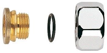 Photo de l'article GROHE Ecrou chrom avec partie filete 1/2