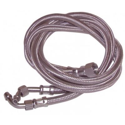 Photo de l'article DIFF Flexible fioul - F3/8 x F12/100  bague coud 45 lg 1000mm  (2pcs)