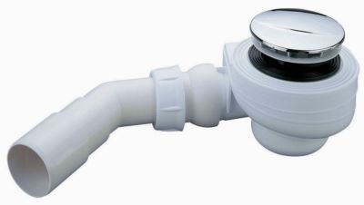 Photo de l'article NICOLL Bonde TurboFlow universelle pour receveur (diamtre 60 mm) 