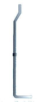 Photo de l'article REGIPLAST Tube de chasse haut pour cuvette  l''anglaise