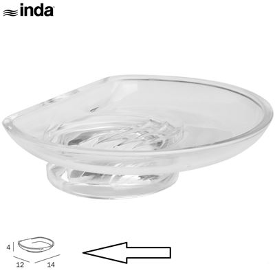 Photo de l'article INDA Coupelle en verre seule