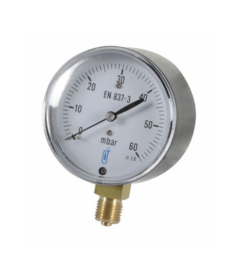 Photo de l'article DIFF Manomtre gaz radial sec (63 mm)