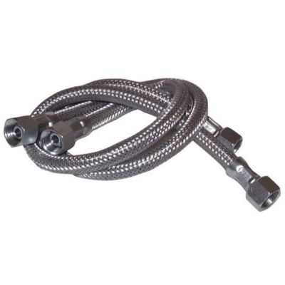 Photo de l'article DIFF Flexible fioul - F3/8 x F3/8  droit lg 1000mm (2 pcs)