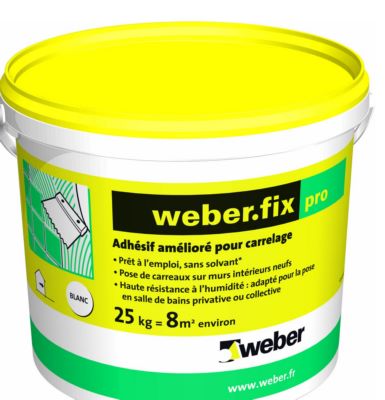 Photo de l'article WEBER Adh�sif pour carrelage (D2) WEBER.FIX PRO