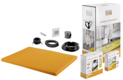 Photo de l'article SCHLUTER Kit complet pour sol et murs DITRA-HEAT-E : chauffage lectrique de confort 