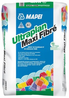 Photo de l'article MAPEI Ragrage fibr  prise rapide (P4R FIBRE) ULTRAPLAN MAXI FIBRE