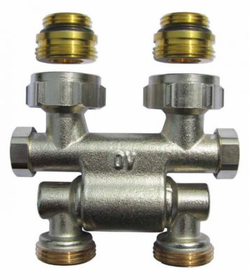 Photo de l'article OVENTROP Raccord d?arrt Multiflex droit  - Orientable