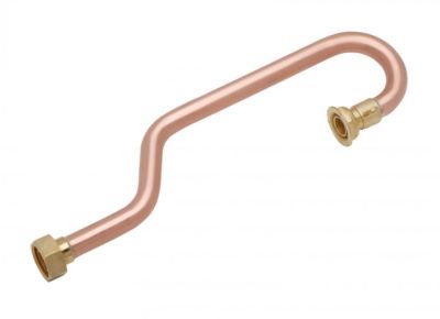 Photo de l'article BANIDES ET DEBAURAIN Crosse de sortie de compteur  braser sur cuivre