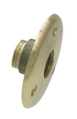 Photo de l'article WATTS Travers�e de cloison Femelle Femelle (15 x 21 mm) en laiton brut