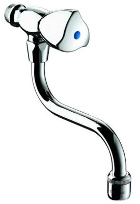 Photo de l'article DELABIE Robinet simple mural vier rnovation