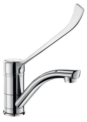 Photo de l'article DELABIE Mitigeur � bec haut orientable et levier   2522