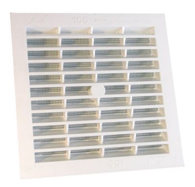 Photo de l'article NICOLL Grille plastique blanc