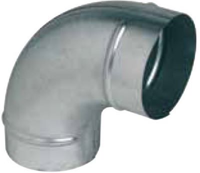 Photo de l'article ALDES Ventilation domestique et collectif - Coude 90 embouti