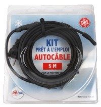 Photo de l'article PB TUB KIT AUTOCABLE AVEC CONNECTEUR THERMOSTAT ET PRISE