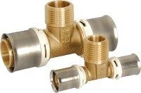 Photo de l'article PB TUB Raccord T mle  sertir