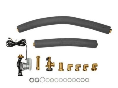 Photo de l'article BOSCH Production E.C.S. placé à côté de la  chaudière