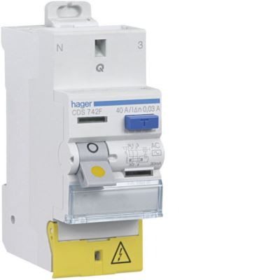 Photo de l'article HAGER Interrupteurs diffrentiels bipolaires type A