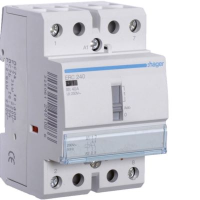 Photo de l'article HAGER CONTACT TERTIAIRES | contacteur 2F