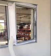 Photo de l'article AXELAIR VENTILATION Kit fentre pour le rejet KCM