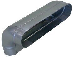 Photo de l'article ALDES Coude Vertical Oblong : CVO 90�