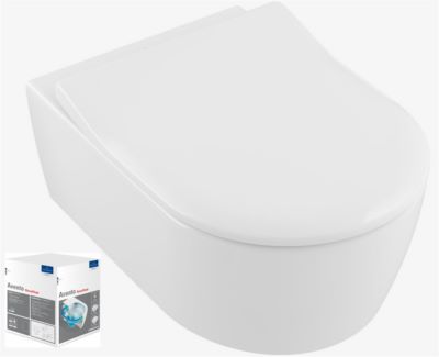Photo de l'article VILLEROY ET BOCH Pack WC suspendue AVENTO Direct Flush