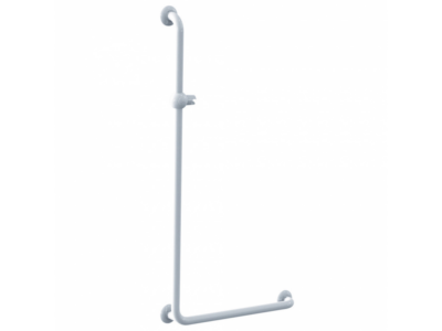 Photo de l'article PELLET Barre de douche  en L modle Polyalu, Blanc