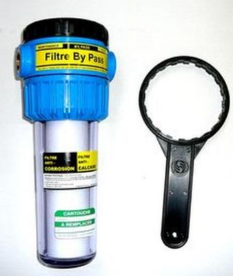 Photo de l'article MACHINES NORDIQUES Filtre de protection contre tartre calcaire et corrosion (eau froide + eau chaude sanitaire)