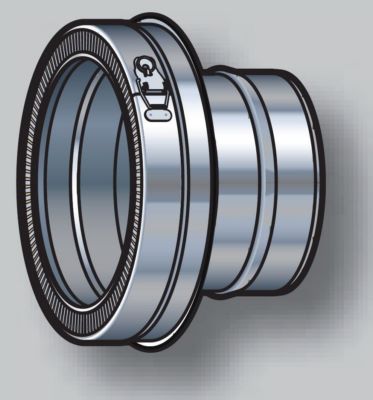 Photo de l'article POUJOULAT Rduction conique THERMINOX vers simple paroi CONDENSOR - P .. TZ .. SLCD