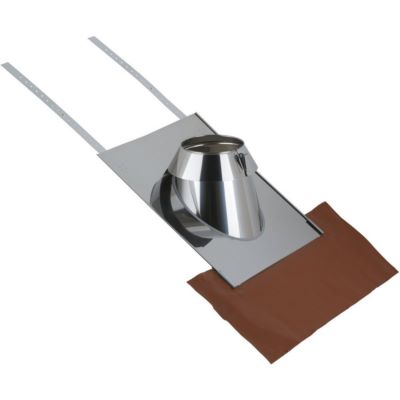 Photo de l'article POUJOULAT Solin inox 15  30 tuile Therminox