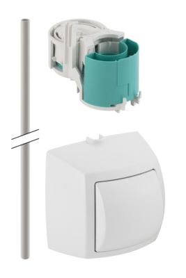 Photo de l'article GEBERIT Dclenchement  distance Geberit type 01, pneumatique, pour rinage simple touche