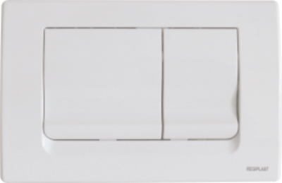 Photo de l'article REGIPLAST Plaque de dclenchement Rgiplast pour rinage double touche