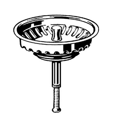 Photo de l'article VILLEROY ET BOCH Grille pour vidage automatique pour vier