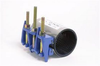 Photo de l'article SFERACO Srie 1403 - Collier de rparation et jonction dfinitive - Type B - 3 Tirants - EPDM