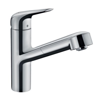 Photo de l'article HANSGROHE Mitigeur vier avec bec extractible M42