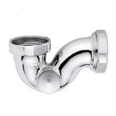 Photo de l'article NICOLL Siphon lavabo ou bidet forme p  laiton  chrome brill