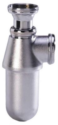 Photo de l'article NICOLL Siphon pour  evier 1 1/2 chrome mat - 1053