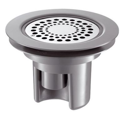 Photo de l'article DELABIE Siphon de sol pour sol souple ou vinyle � hauteur r�glable