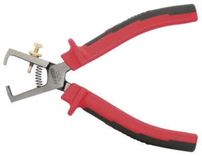 Photo de l'article KS TOOLS Pince  dnuder KS,  poigne bi-composants, L. 165 mm