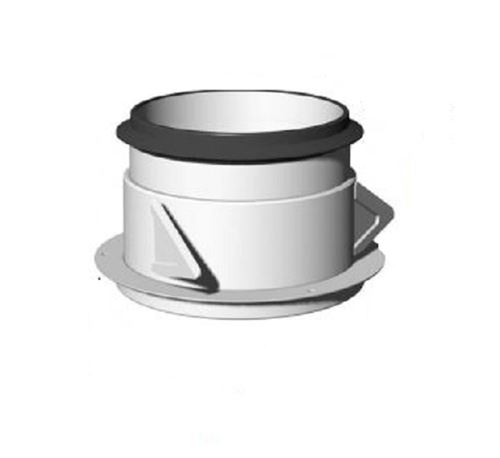 Photo de l'article ATLANTIC CLIM VENTIL Manchon court  griffes avec manchettes pour bouche BN - Diamtre 125 mm