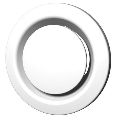 Photo de l'article ATLANTIC CLIM VENTIL B 160 pr - bouche d''insufflation plastique reglable