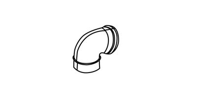 Photo de l'article DOMUSA COUDE INOX 90� 100 mm