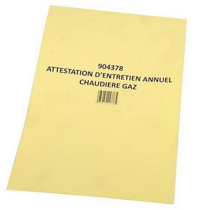 Photo de l'article DIFF ATTESTATION D''ENTRETIEN