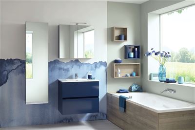 Photo de l'article SANIJURA Meuble sous vasque deux tiroirs San Nolita (80 cm)