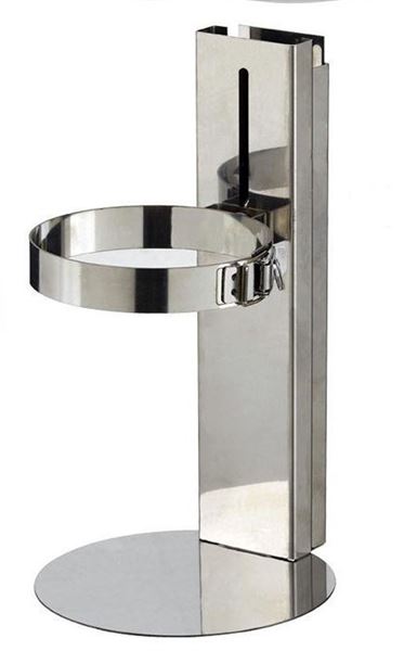 Photo de l'article POUJOULAT Maintien au sol rglable pour pole  granuls -  PGI pour poles  Pellets